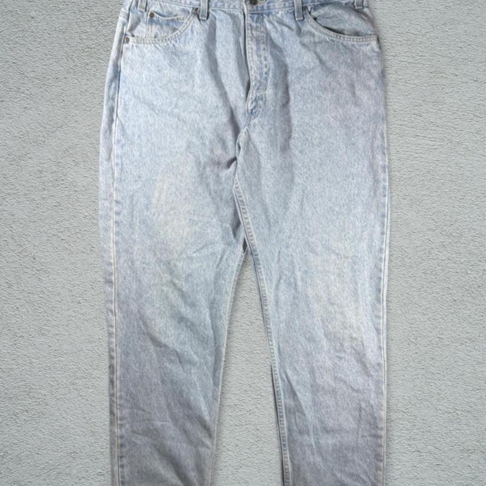 Vintage St Johns Bay 90s JCPenney Light Wash Denim Jeans Made in USA 38x31